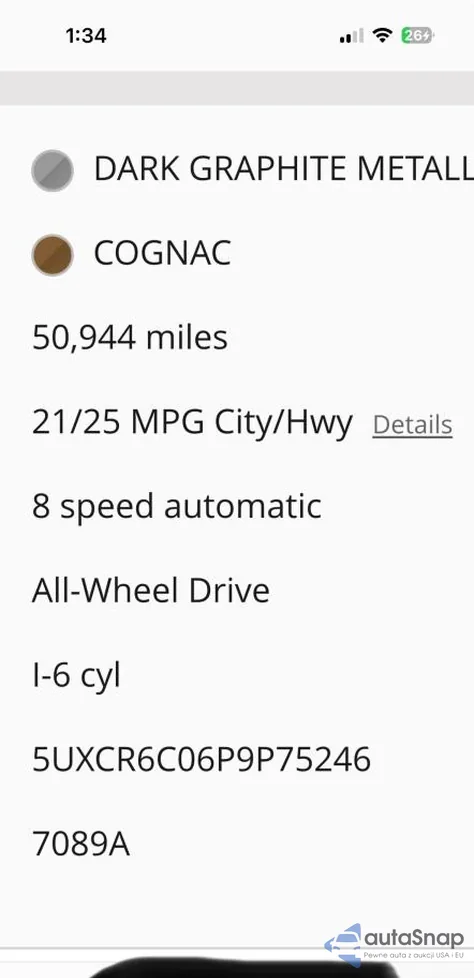 2023 BMW X5 xDrive40I from USA, damaged, VIN 5UXCR6C06P9P75XXX